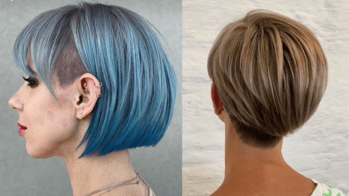 undercut bob haircut